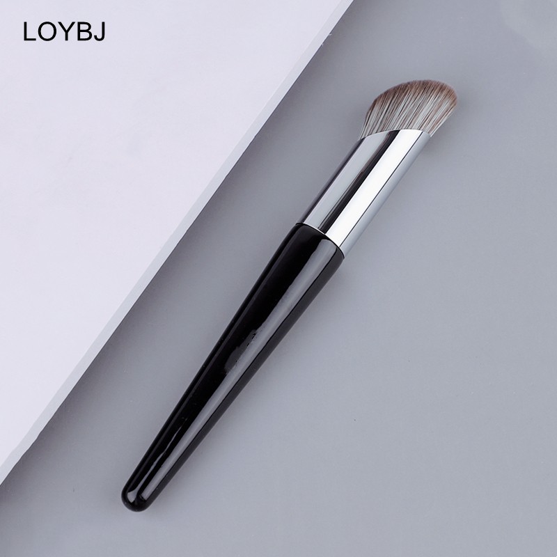 LOYBJ 1pcs Finger Belly Foundation Makeup Brushes Cosmetic Powder Liquid Foundation Concealer Cream Bevel Head Make Up Brush