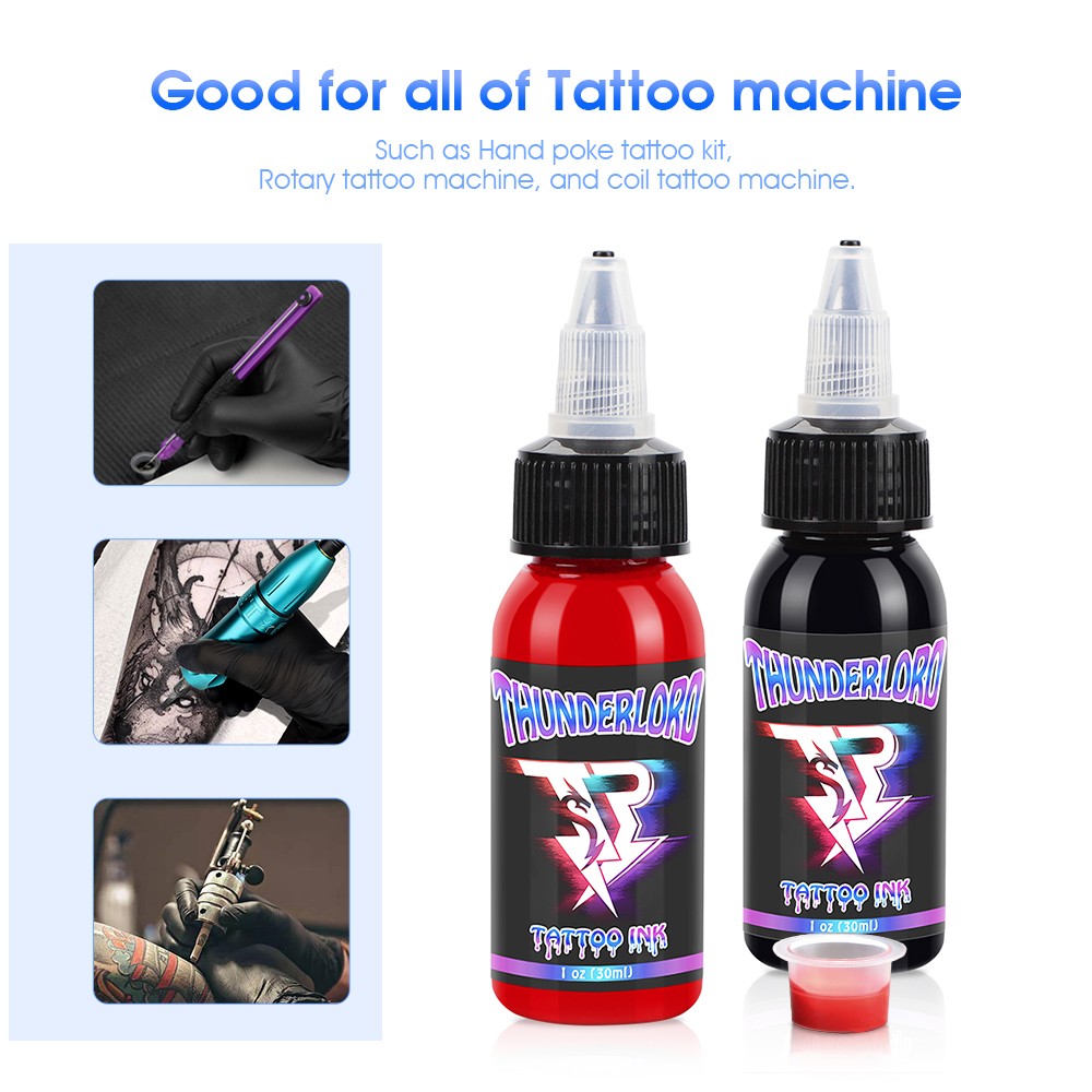 30ml/Bottle Professional Tattoo Pigment Permanent Ink Tattoo Painting Supply For Body Beauty Tattoo Art Tattoo Ink