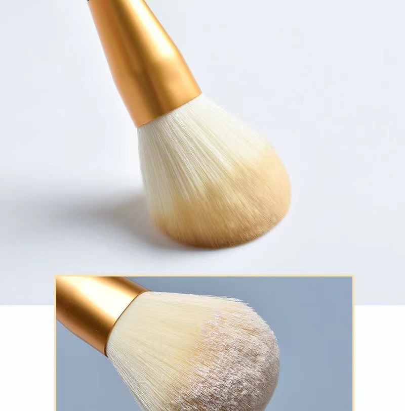 FLD Starry Blue Makeup Brushes Set Soft Natural Powder Foundation Blush Brush Cosmetic Beauty Tose For Makeovers Starter