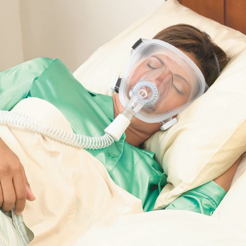 CPAP قناع الوجه الكامل قناع التنفس التلقائي CPAP APAP BPAP مكافحة الشخير توقف التنفس أثناء النوم قناع أوساس أوساس