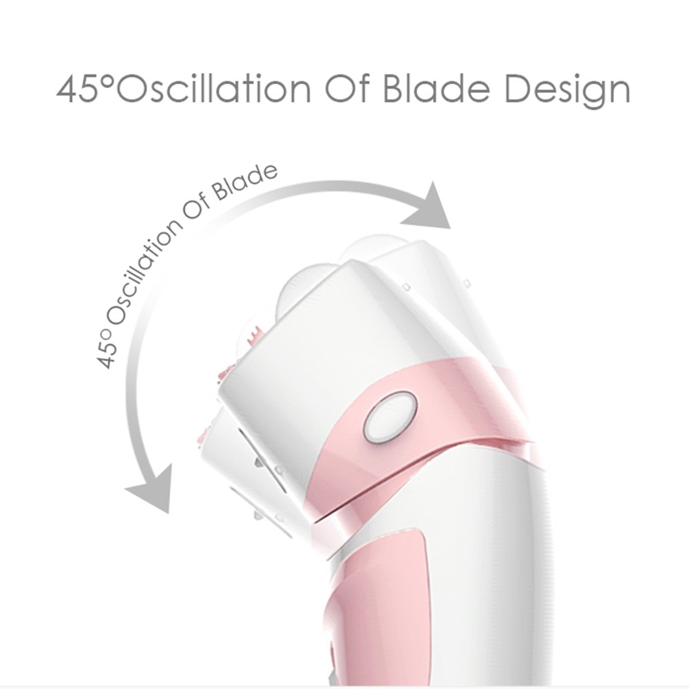 Electric Shaver For Women Arm & Armpit Epilator Shaver Body Hair Removal Rechargeable Facial Body