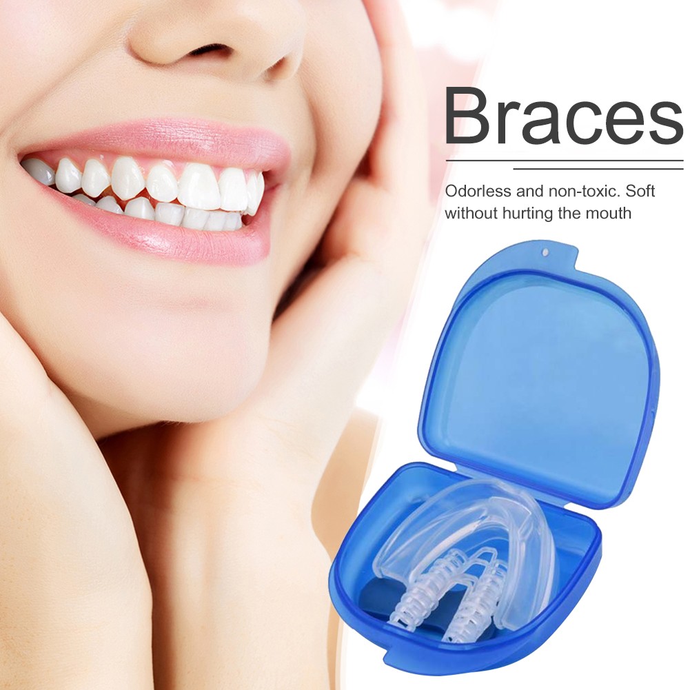 Anti Snoring Dental Braces Bruxism Mouth Protector Sleep Snoring Stopper Anti Snoring Aid Device Health Care