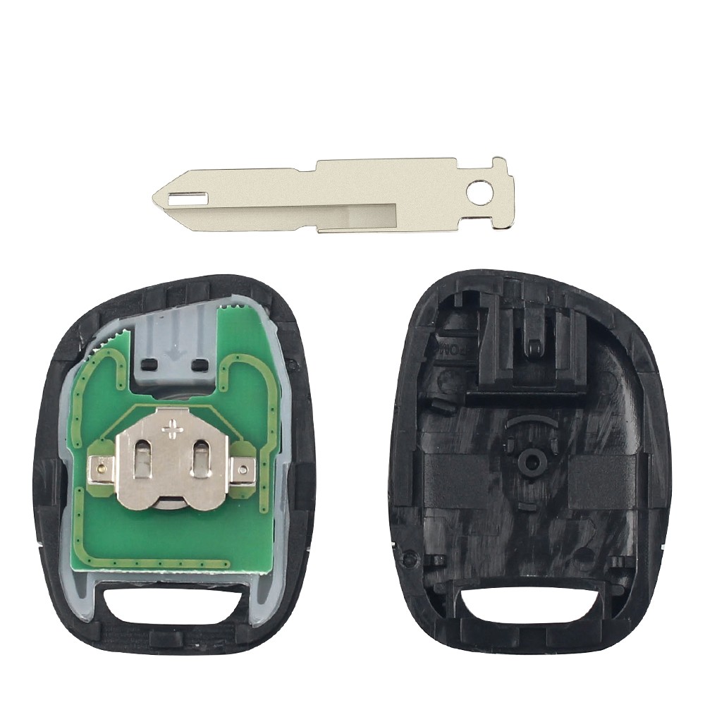 KEYYOU 1 Button 433Mhz Car Remote Key Fit For Renault Clio Master Twingo Kangoo Uncut NE73 VAC102 Blade ID46 PCF7946 Chip Shell