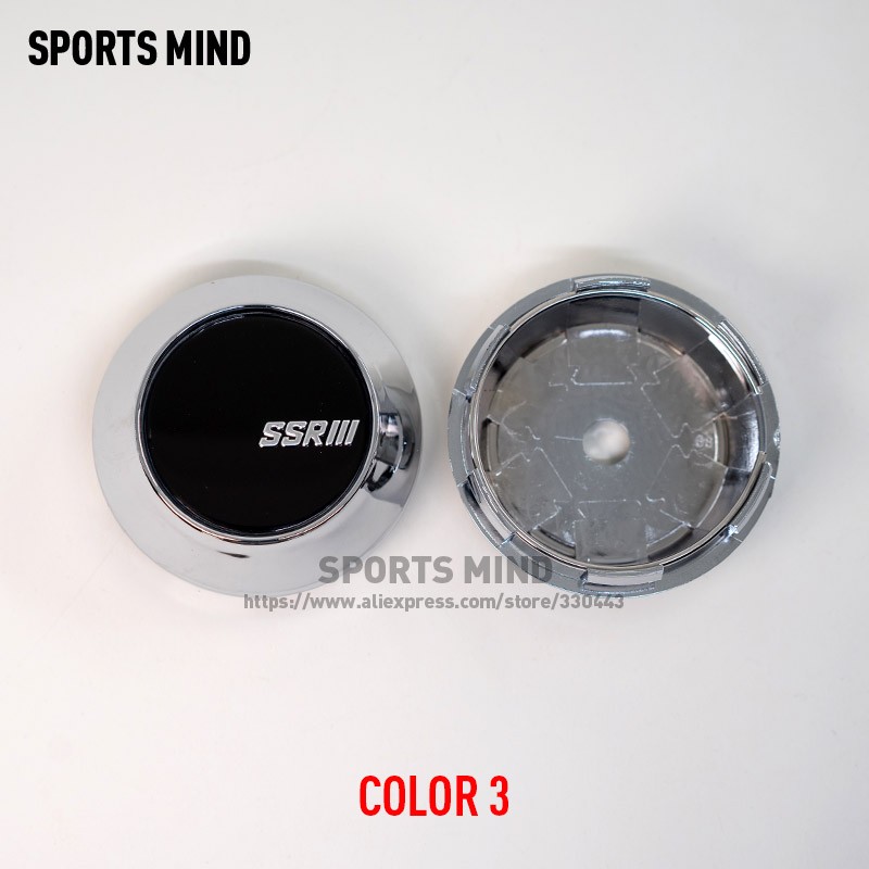 4pcs/lot 68mm Car Wheel Center Hub Caps for SSR Logo Emblem CE28 Rim TE37 Tokyo Time Attack