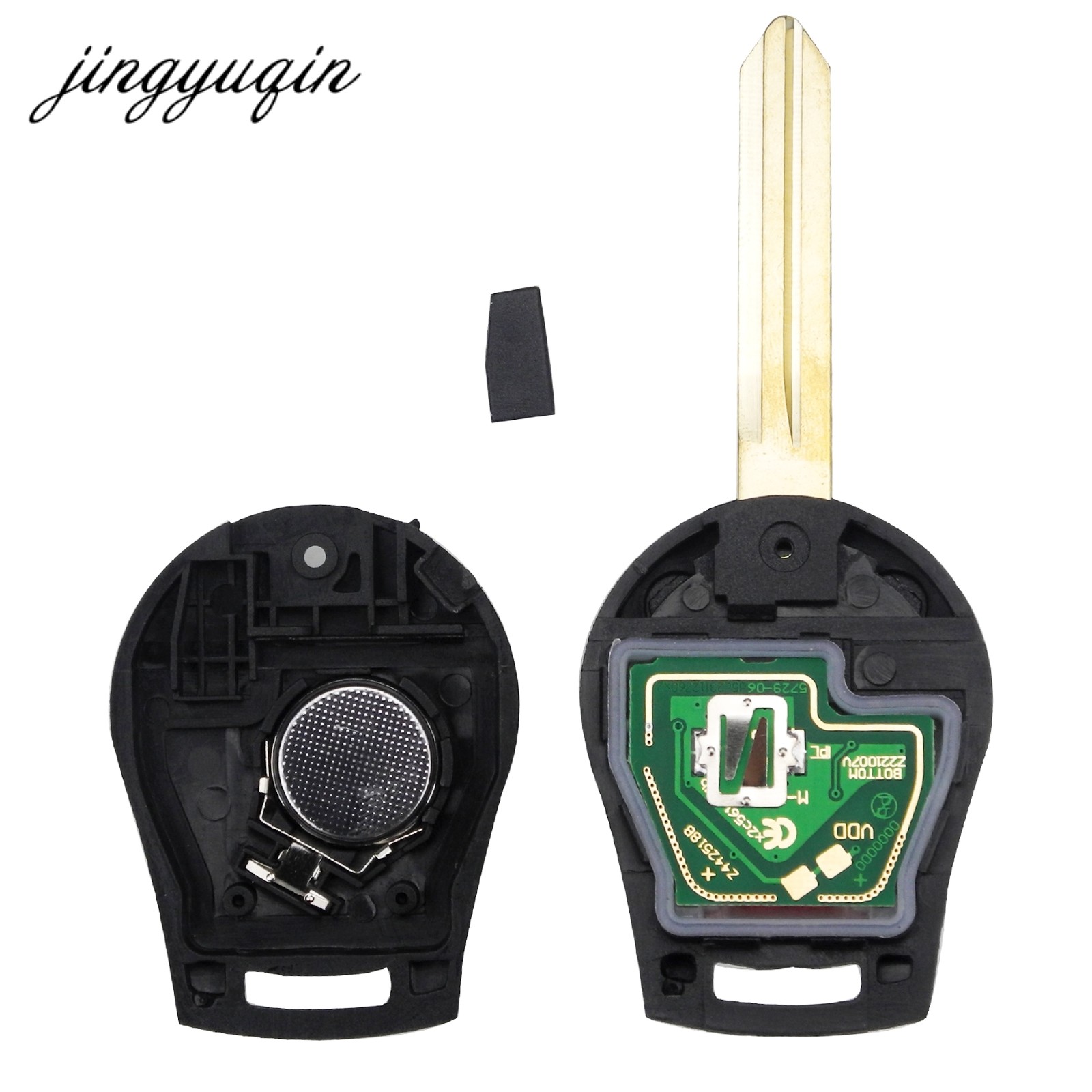 jingyuqin 3/4 Button 315MHz Remote Car Key For Nissan Keyless Entry 46 Chip Fob Transmitter CWTWB1U751 TWB1U761 H0561-C993A