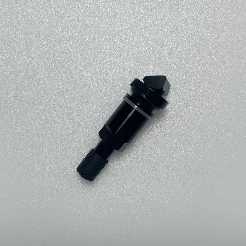 TPMS-43H TPMS Tire Pressure Sensor Valve Black Metal Valves Wheels for Mercedes Audi Jaguar Land Rover Volkswagen Volvo Honda