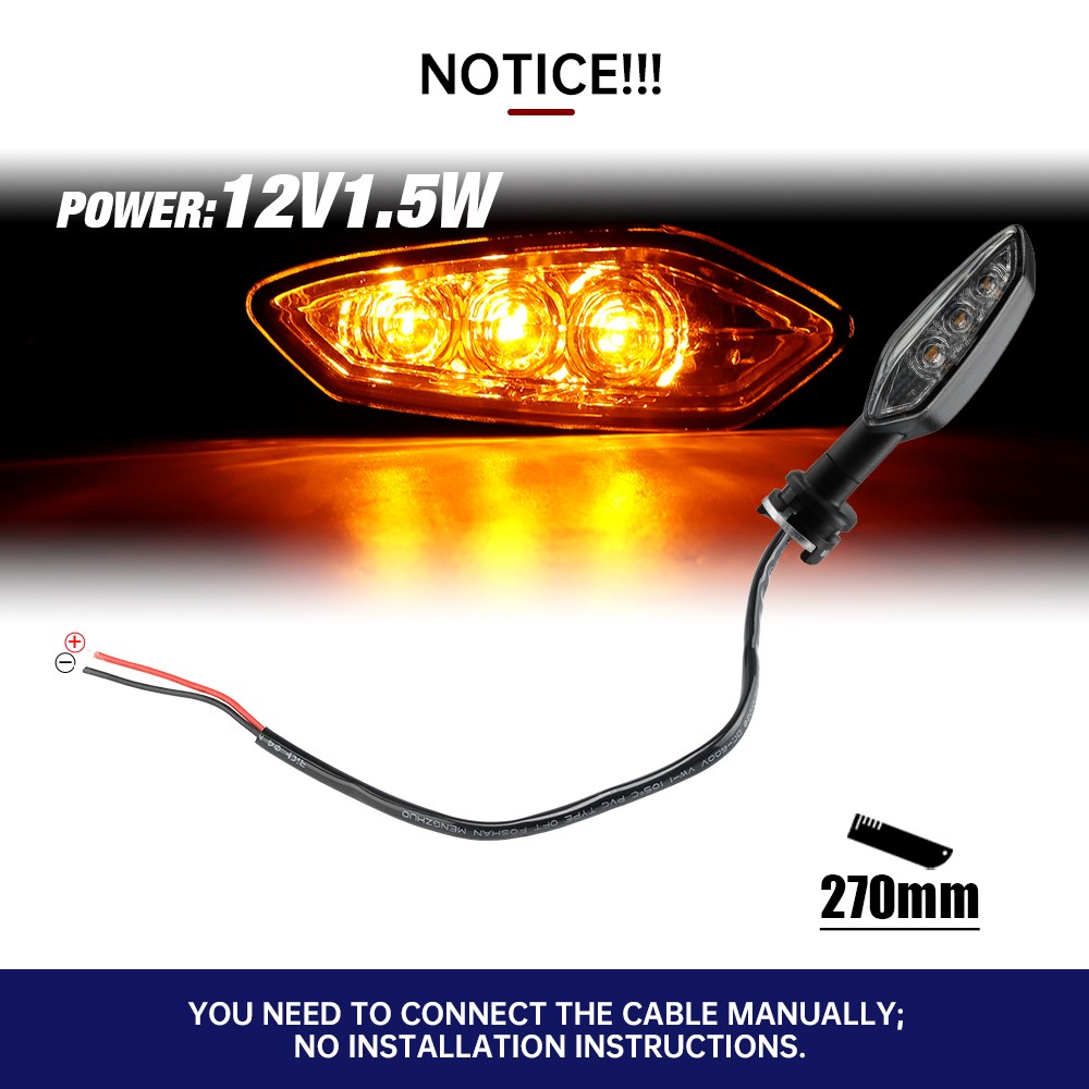 LED Turn Signal Light For Yamaha YZF R15 R25 R3 R125 MT-25 MT-03 MT15 MT-15 M-SLAZ 150 Motorcycle Accessories Indicator Lamp