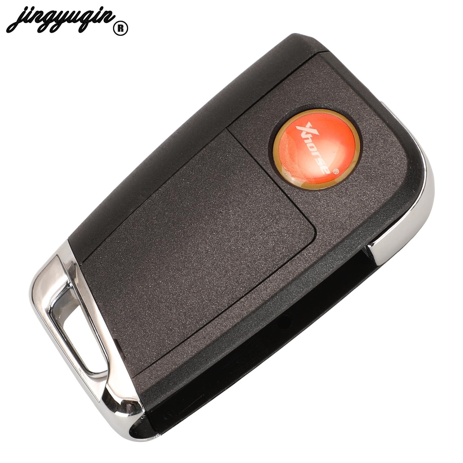 jingyuqin 3 Buttons Xhorse XSMQB1EN VVDI Super Smart Remote Car Key MQB Type Fob for VVDI Key Tool VVDI2 Tool English Version