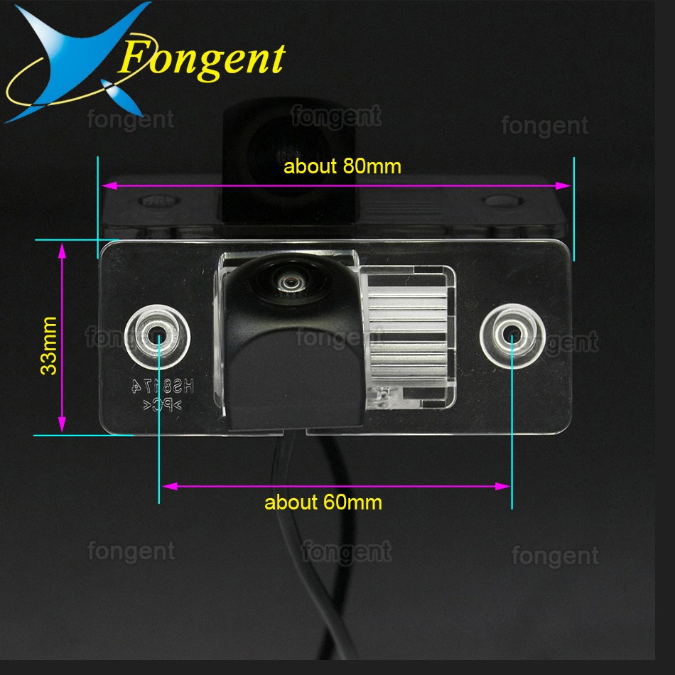 Car Reversing Camera For Volkswagen Tiguan Santana Touareg polo passat golf scirocco jetta bora mk4 2010 2009 2008 2007 2006 2005