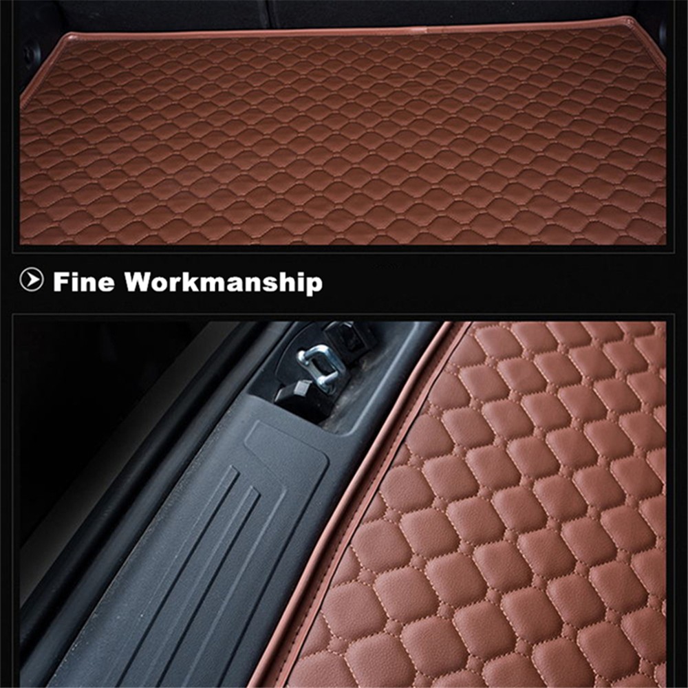 Sengayer Waterproof Car Trunk Mat Auto Tail Boot Cargo Pad Carpet Liner For Peugeot 308 408 508 2008 3008 4008 5008 All Models