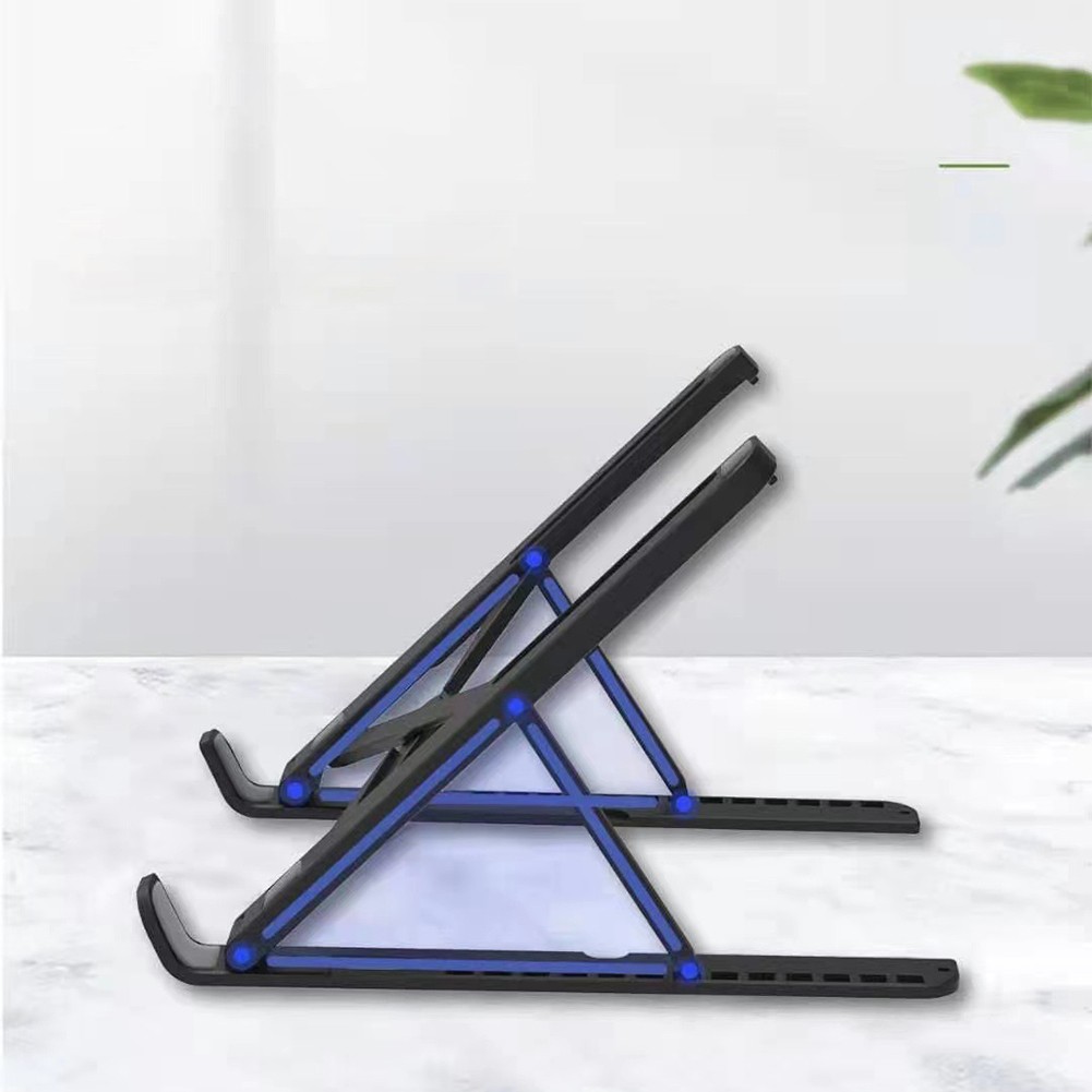 Foldable Laptop Stand Support Stand Adjustable Riser Cooling Bracket Tablet Stand Bracket for Laptop and Tablet Accessories