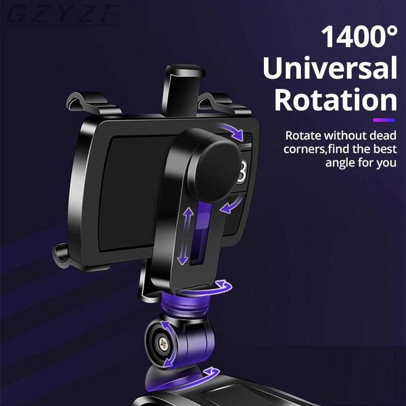 New 1440 Degree Car Dashboard Universal Phone Holder Smartphone Stands Car Rack Dashboard Stand Support Cell Mobile GPS