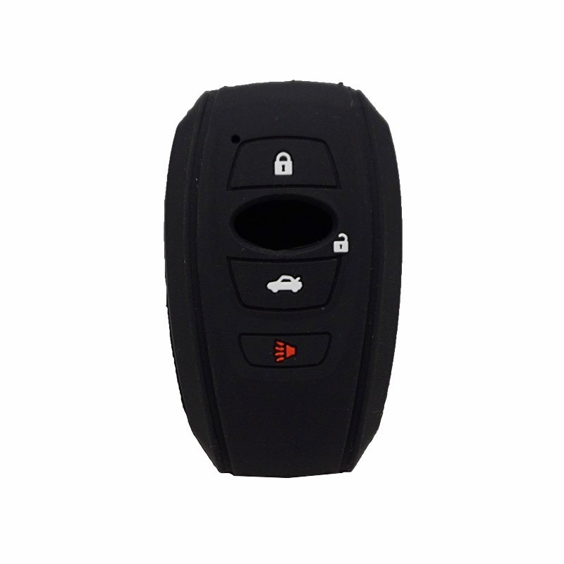 3 4 Buttons Silicone Key Case For Subaru XV SV Forester BRZ 2019 2020 Keys Cover Fob Holder Protective Cover Auto Accessories