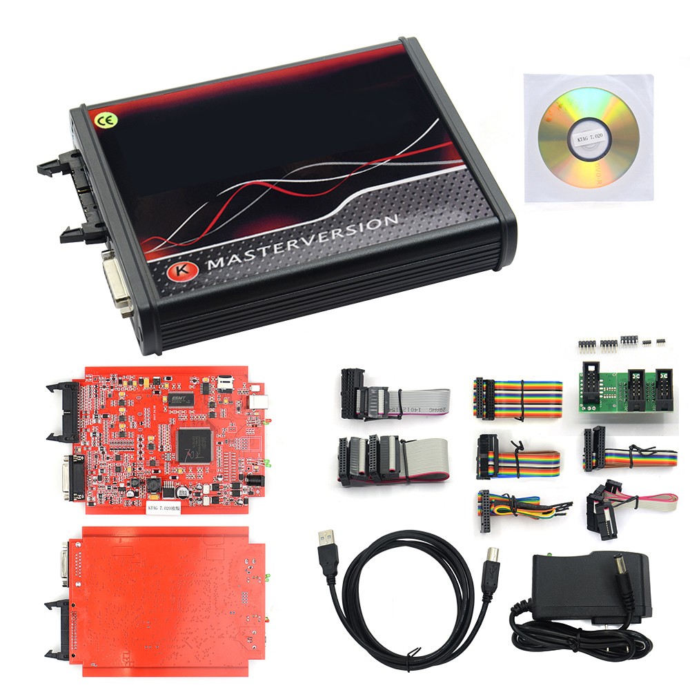 2022 KESS KTAG 2.80 EU Red KTAG V7.020 4 LED 2.25 SW Online KESS V5.017 K-TAG 7.020 Master KESS 5.017 OBD2 Tuning ECU Programmer