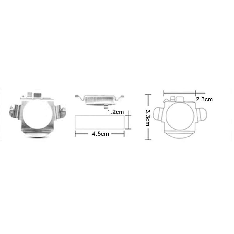 2pcs/lot H7 LED Car Headlight Bulb Base Holder Adapter Socket for Mercedes-Benz BMW Audi Auto Headlamp Mount Holder for Nissan VW