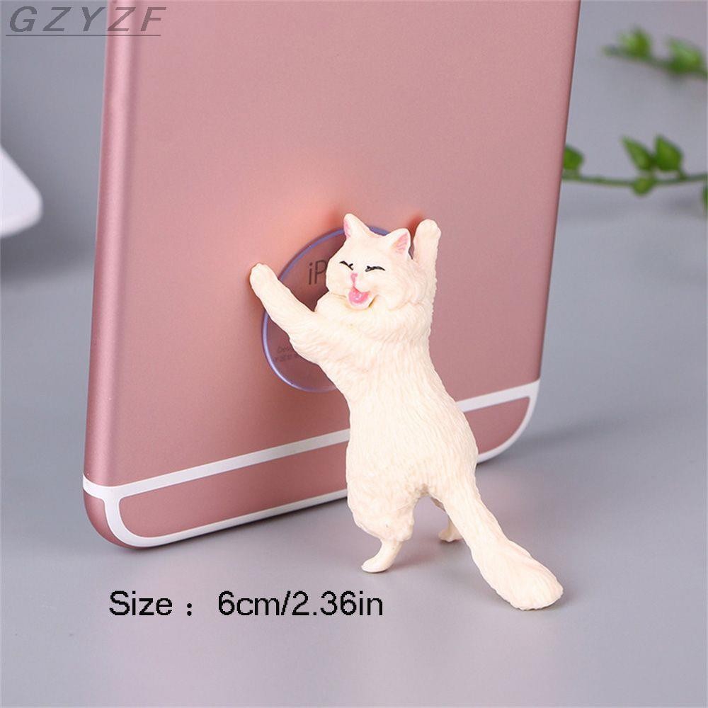 1pc Creative Cat Rescue Team Desktop Suction Cup Mobile Phone Struts Cartoon Car Phone Bracket Cute Phone Stents