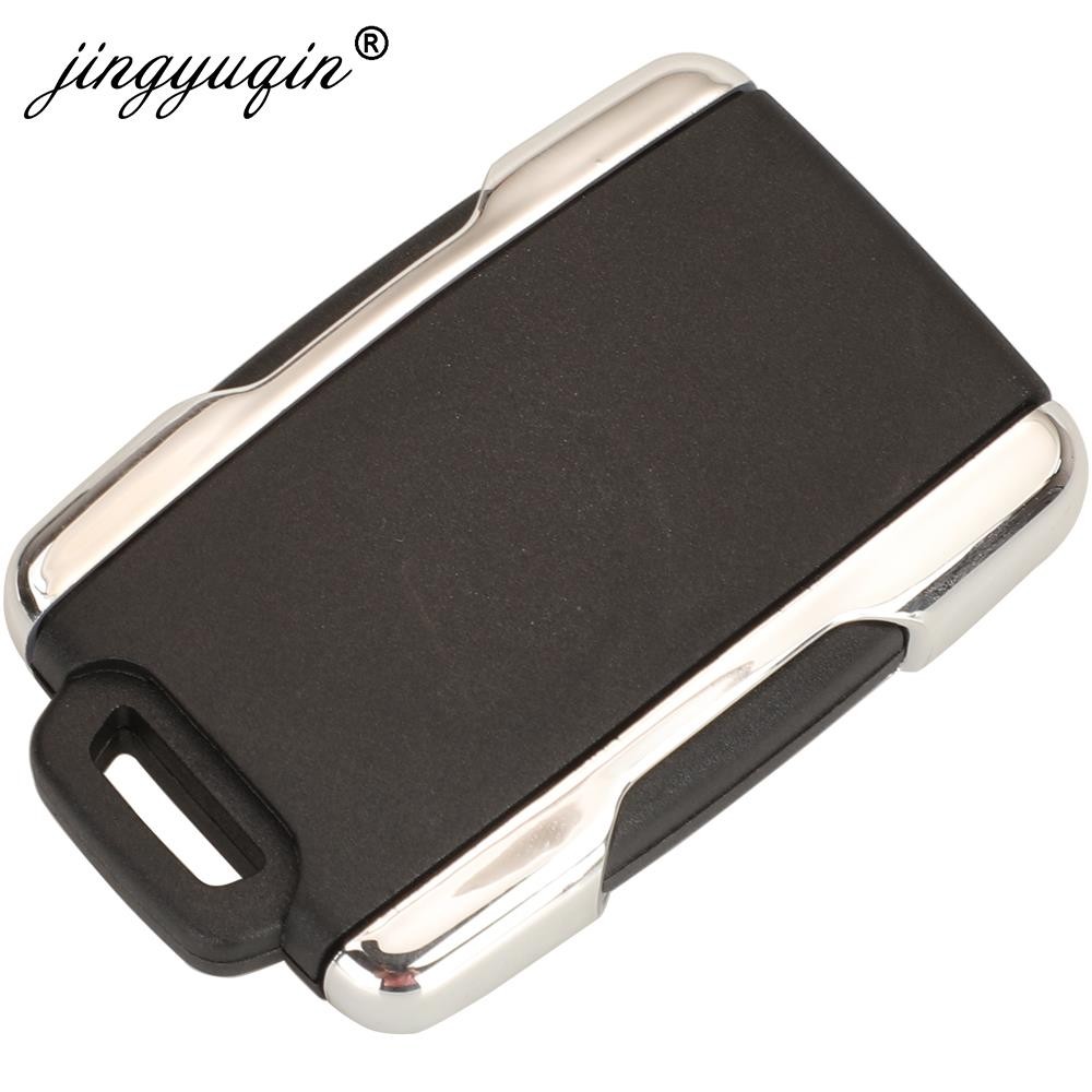 jingyuqin 3/4/5/6BTN Keyless Entry Case For GMC Yukon XL Chevrolet Tahoe Suburban Sierra Silverado Remote Key Case