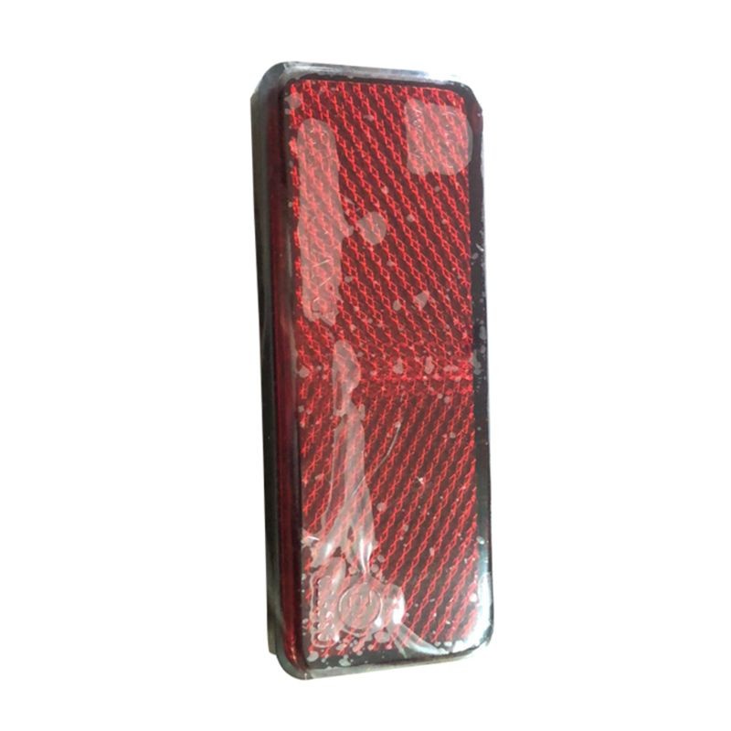 1pc ATV Rear Reflector For ATV Motorcycle Dirt Bike Quad Scooter Red Rectangle Reflector Panel