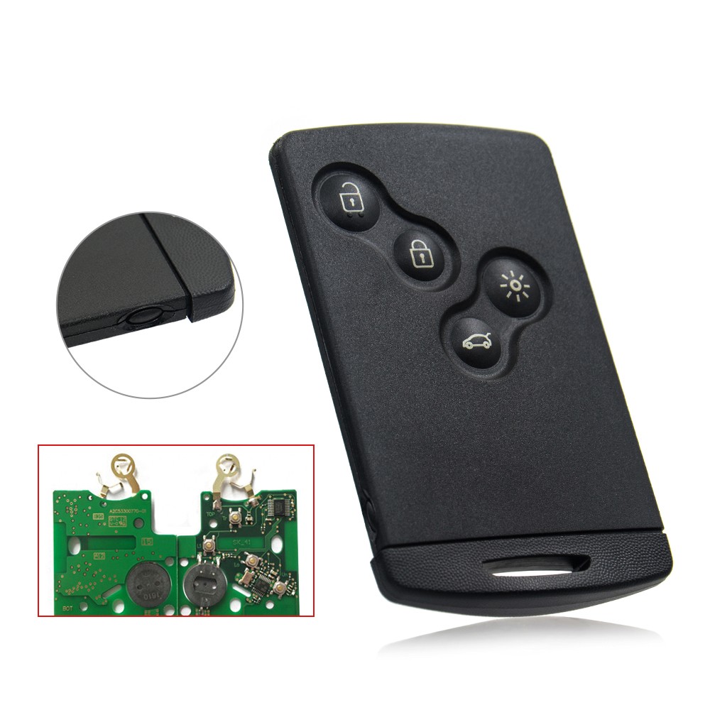 PCF 7941 NEW 4 BUTTON CARD (NOT SMART) WITH PCF7941 HIGH QUALITY