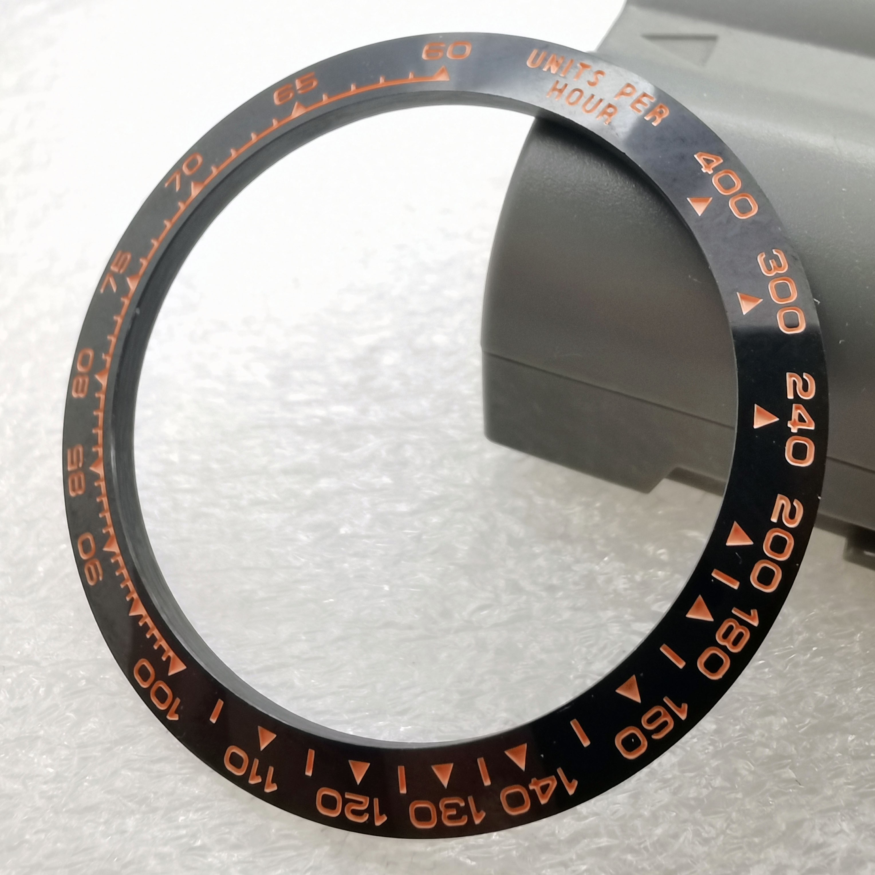 39.1mm ceramic bezel suitable for Racer Daytona stainless steel men's watch