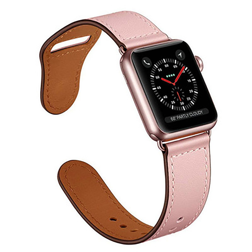 leather strap for apple watch band 44mm/40mm 42mm/38mm pulseira watchband smart watch strap iwatch bracelet apple watch 5 4 3 se 6