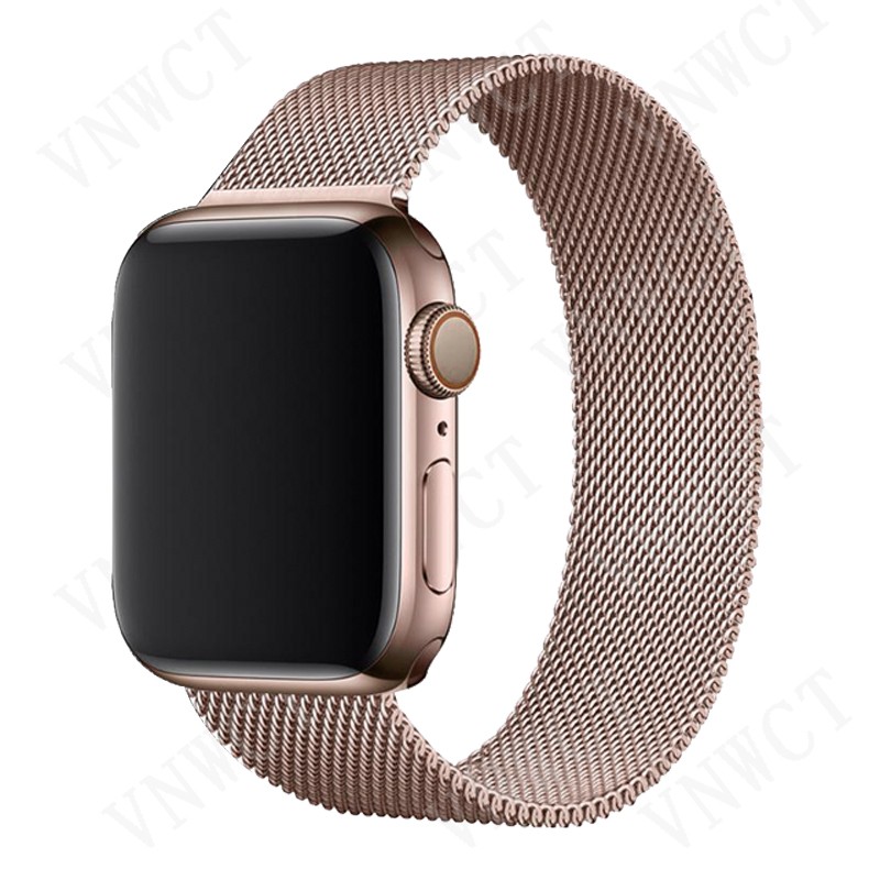 Magnetic Loop Strap for Apple Watch Band 44mm 40mm 45mm 41mm 42mm 38mm Stainless Steel Korea Bracelet iWatch serie 3 4 5 6 se 7