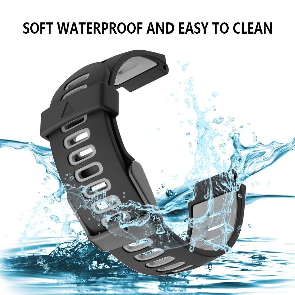 Compatible Forerunner 735XT Band Soft Silicone Sport Watch Strap Wristband For Forerunner 220 230 235 620 630 Approach S20 S5 S6