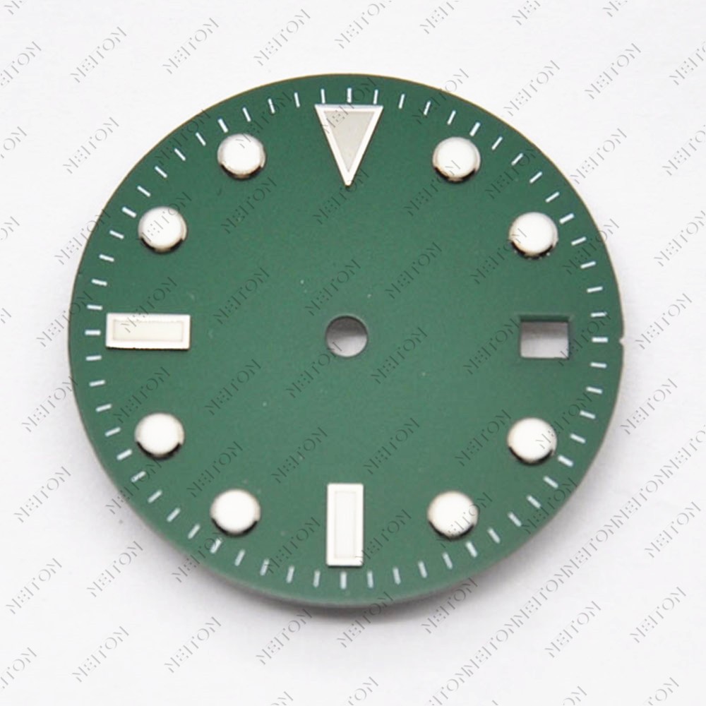 Niton 28.5mm Luminous Sterile Dial Watch Fit NH35 ETA 2824 2836 Miyota 8215 821A Mingzhu DG 2813 3804 Seagull 1612 Movement