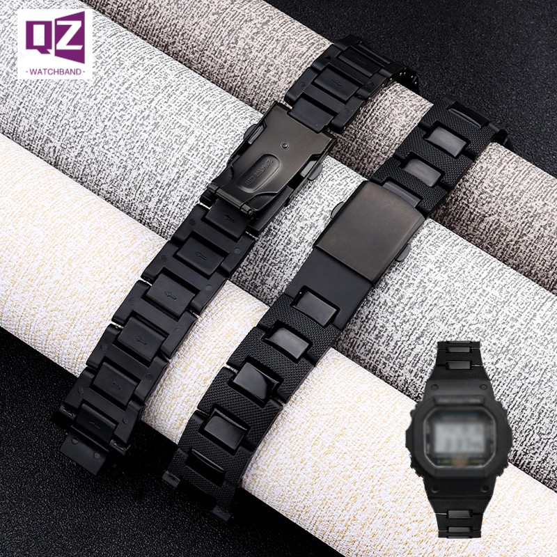 Plastic watch band for Casio g-shock DW-5600 DW-5025 GW-M5610 DW-5000 GA2100 GBX-100 watchband bracelet with 16mm strap tools