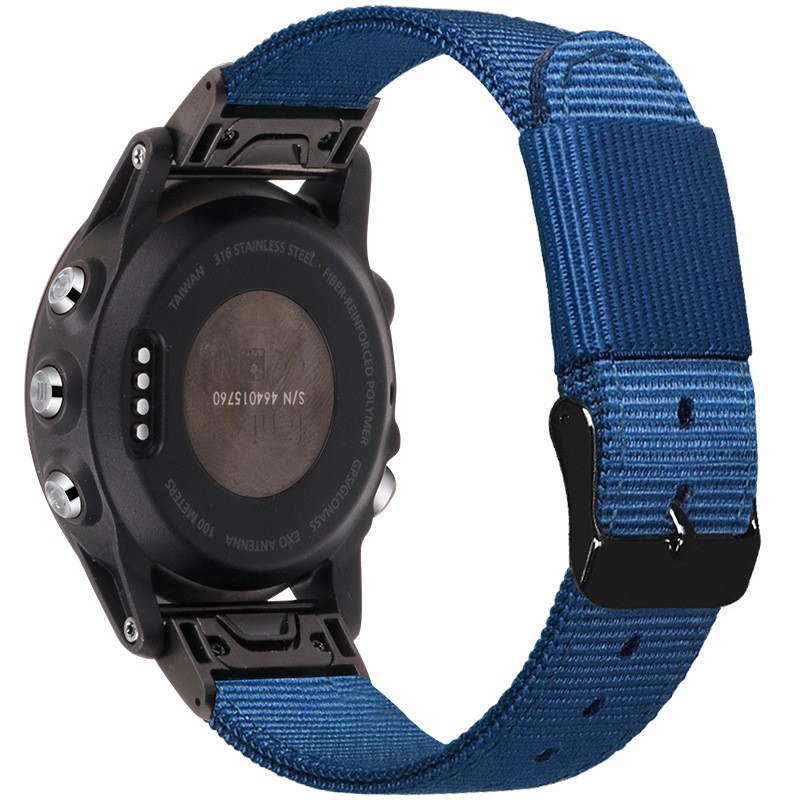 20 مللي متر 22 مللي متر 26 مللي متر الإفراج السريع النايلون الأشرطة ل Garmin fenix 5 5s 5X fenix 6 6S 6Xpro الذكية العصابات استبدال الرياضة الساعات