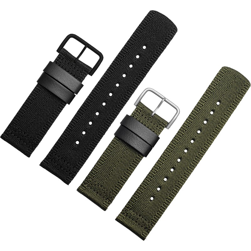 For Casio PRG-600YB PRG-650 PRW-6600 GA2000 Nylon Strap Waterproof Wrist Watch Band Nylon Bracelet Watch Band Longer Strap 24mm