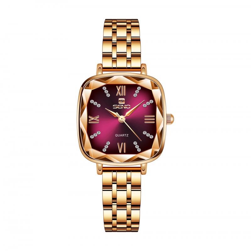 Women Watches New Women's Simplicity Casual Quartz Stainless Steel Band Watch Rose Ladies Wrist Watch Gift Montre Femme