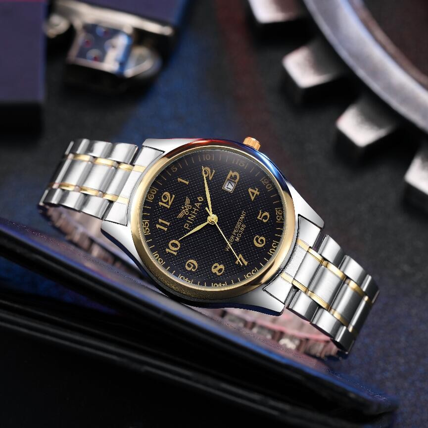 2022 Luxury Brand High Quality Designer Full Stainless Steel Men Quartz Watches Relogio Masculino Fashion Montre Homme Clock