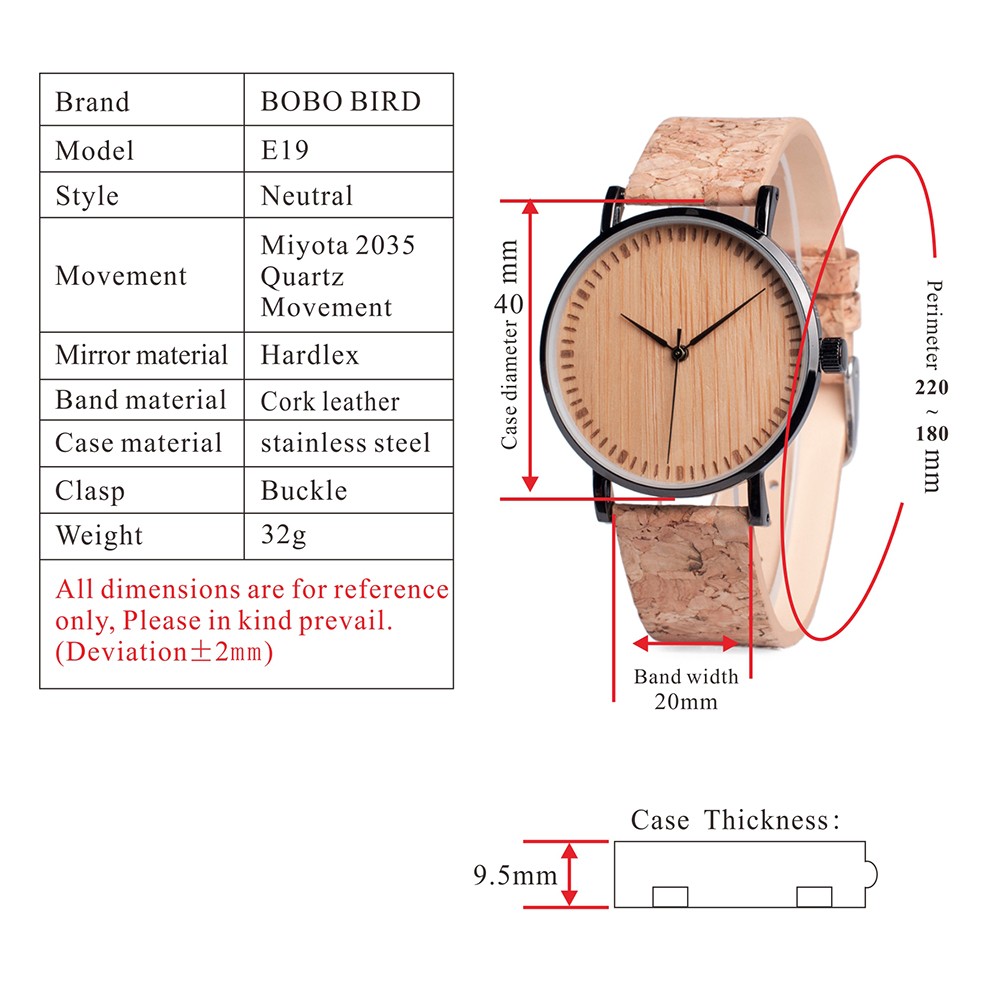 Bobo Bird Wood Watch Men Bamboo Relogio Masculino Wristwatch with Silicone Leather Band Strap Great Gift