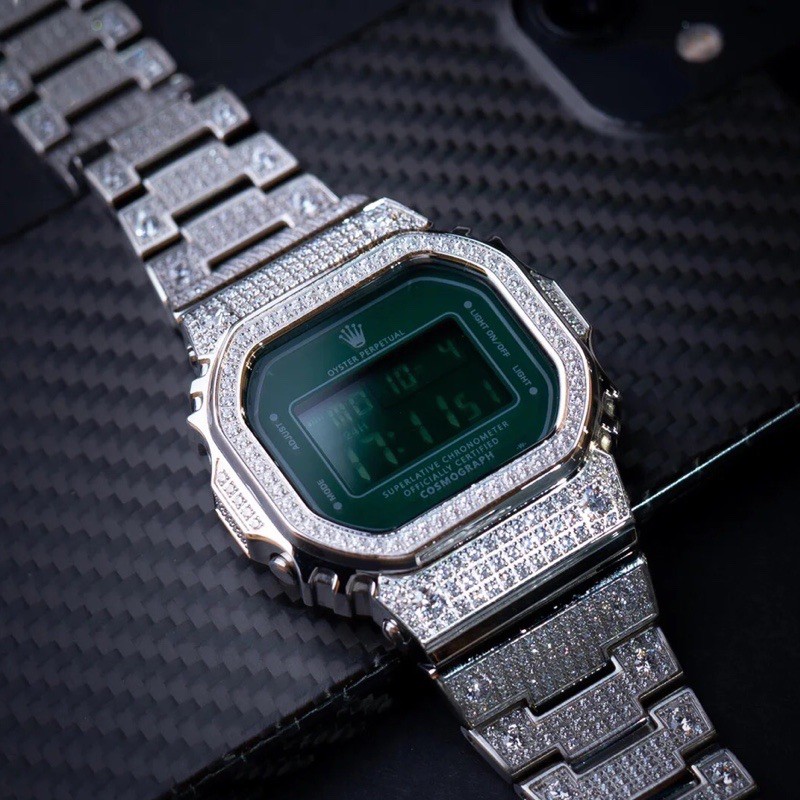 Fashionable Kit Watch Lens for Casio G-shock DW-5600 Series GW-B5600 GB-5600 GWX-5600 DW-5025 Modified Bezel Tempered Glass