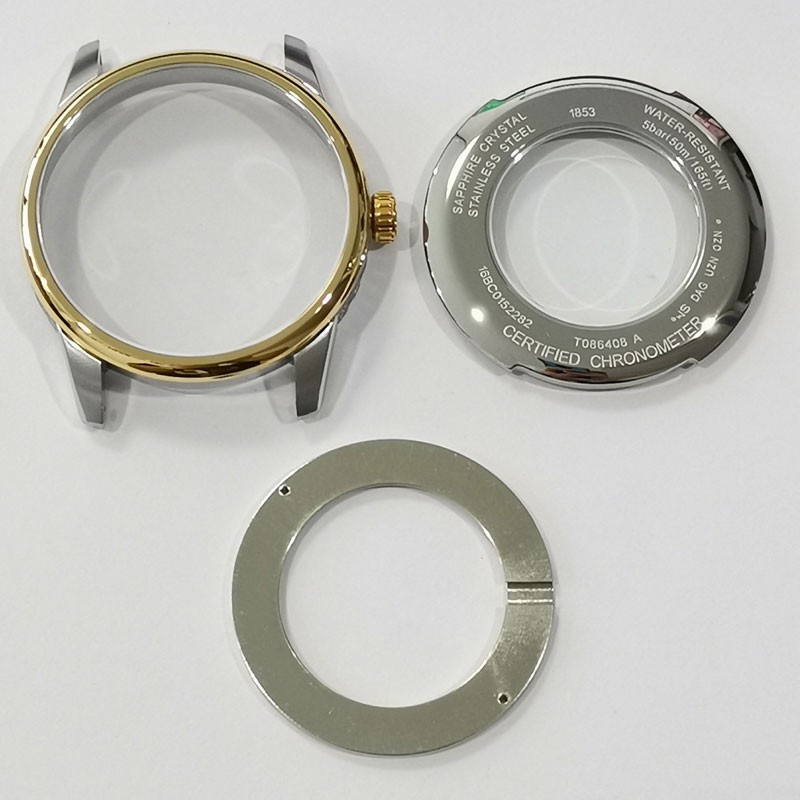 New Watch Back Cover Sapphire Glass Mirror Repair Parts Stainless Steel For T035627A/T099407A/T120407A/T100417A