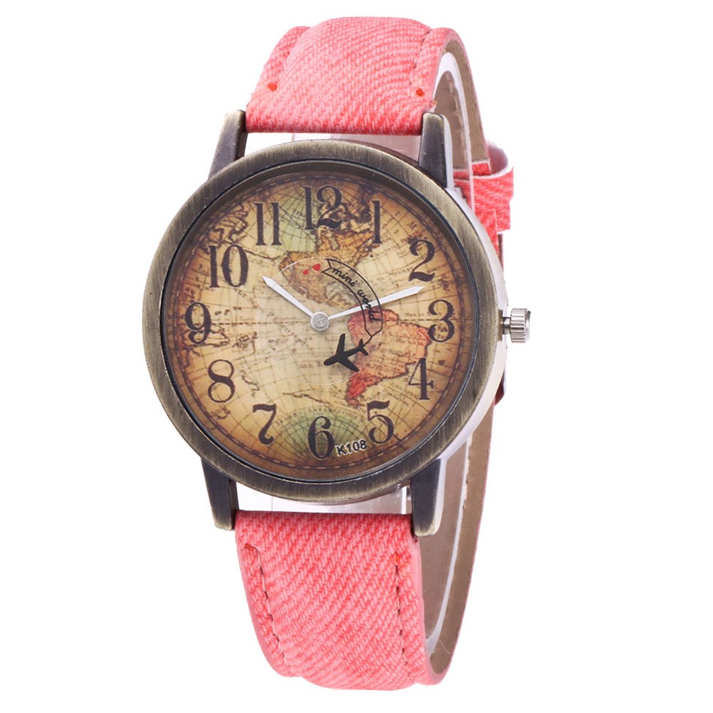 Quartz watch for women and men fashion round dial leather strap wristwatch women business men watches