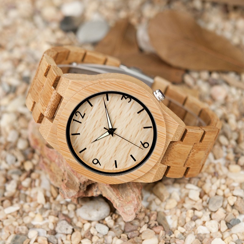 relogio masculino bobo bird wood watch men top brand luxury wooden watches men great gift drop shipping W-D27