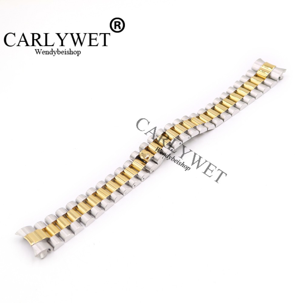 CARLYWET - Screw links for watch head, 20mm, stainless steel, replacement