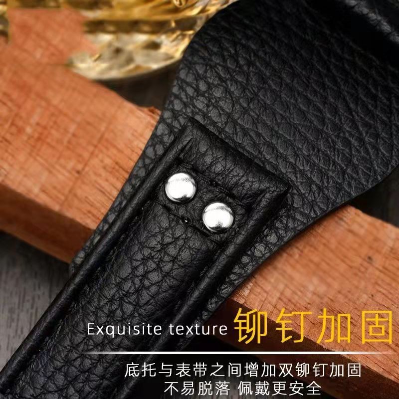 For Fit Fossil FS5088 FS4656 BQ1718 FS4616 4617 JR1401 1437 FTW1163 Watch Band Leather Strap 22 24mm With Strap Tray