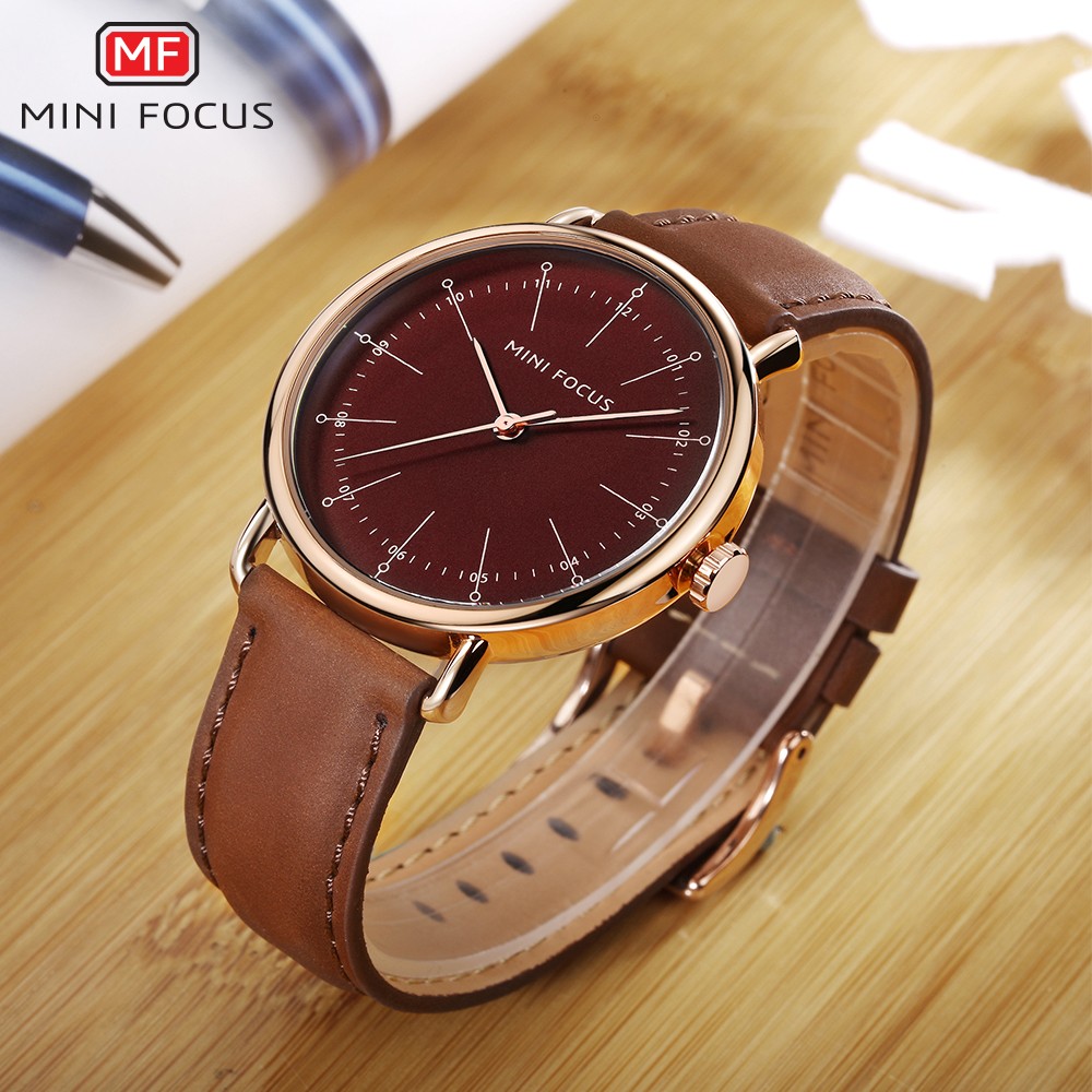 Men's Quartz Watches 2020 Waterproof Luxury Brand Men's Watch Classic Dress Fashion Casual Small Focus Genuine Leather Strap