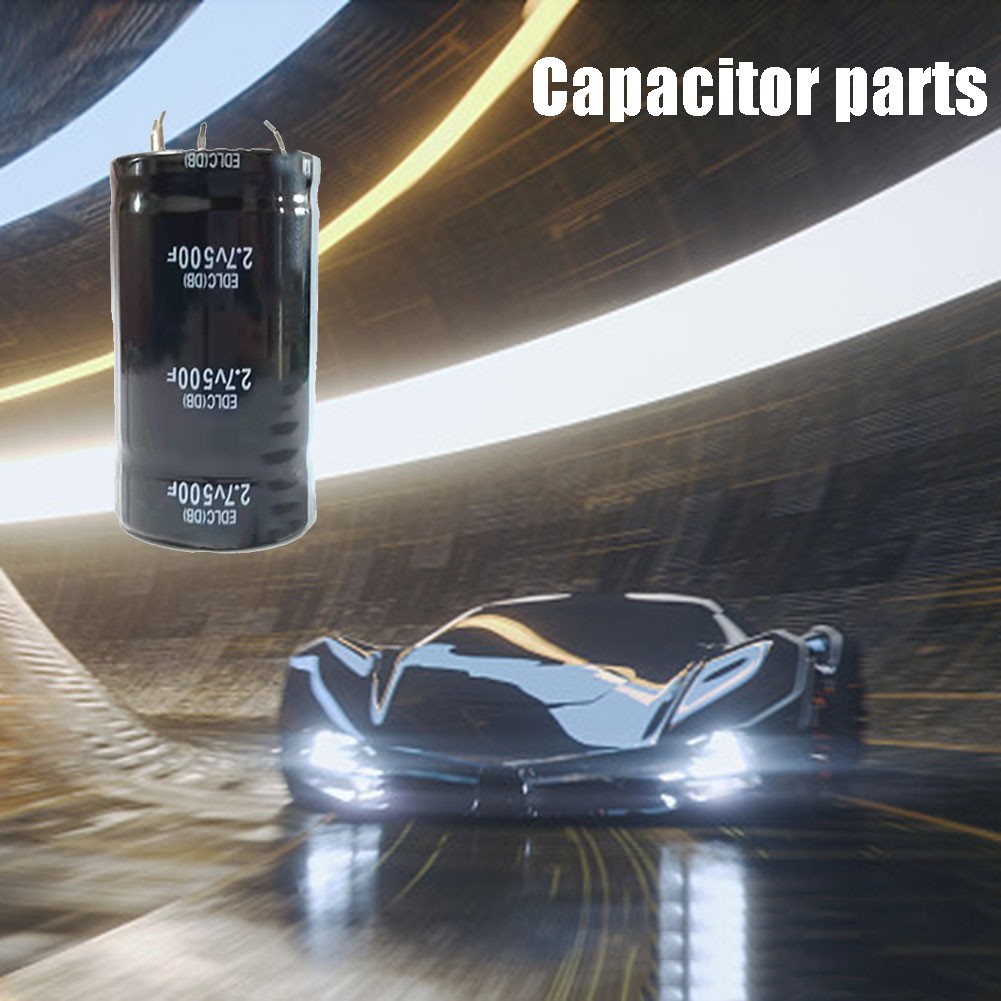 2.7V Electrolytic Capacitor 500F Electronic Components Automotive Circuit Metal Farad Capacitor For Car