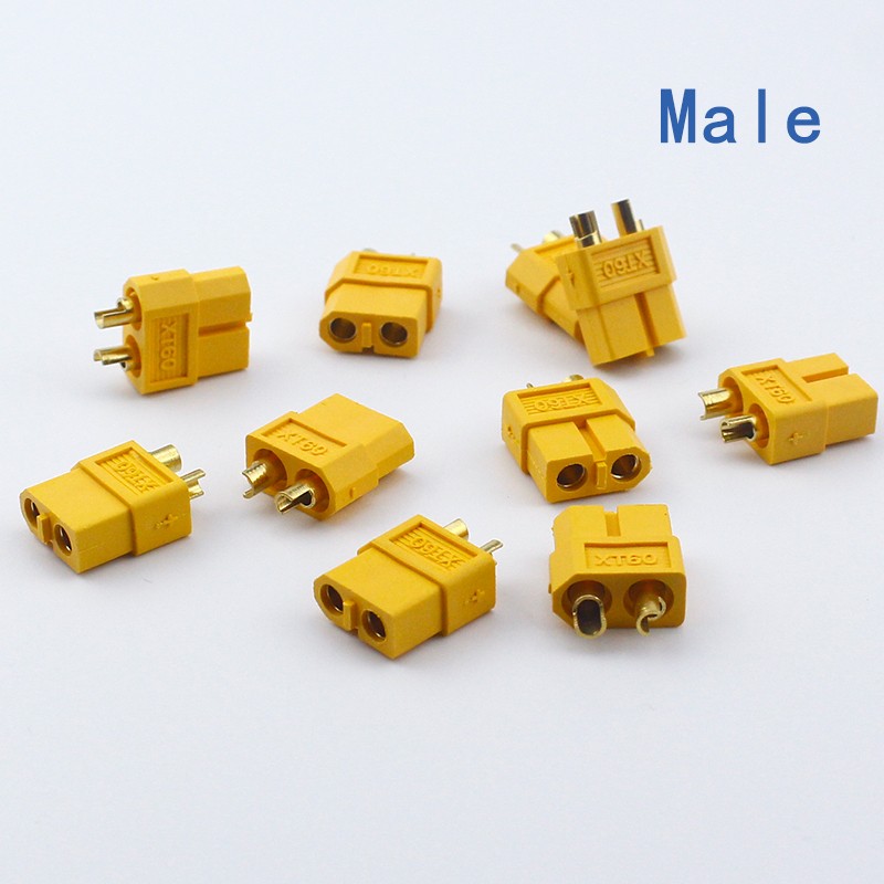 10pcs/5pairs XT60 XT-60 Male Female Bullet Connectors Plugs for RC Lipo Battery