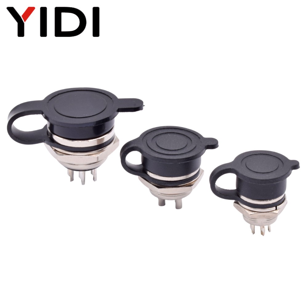 3/5/10pcs GX12 GX16 GX20 Aviation Circular Plug Socket Waterproof Dust Cover Welding Cable Connectors Rubber Protective Cover