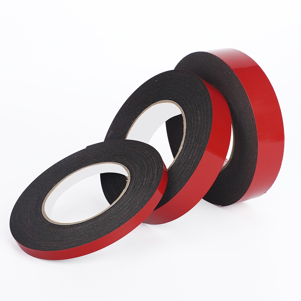 0.5mm-1mm-2mm Thickness Super Strong Adhesive Two Way Foam Tape For Sticky Pad Fixing Fitting