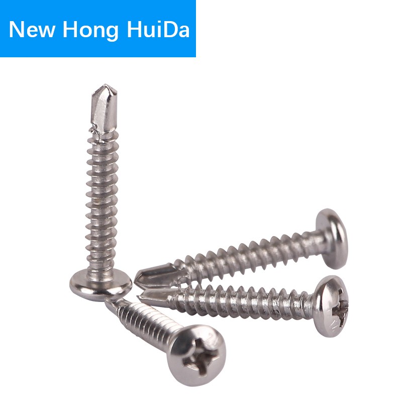 Hillips Pan Head Self Drilling Screw Thread Self Drilling Screw Bolt Stainless Steel M3.5 M4.2 M4.8 M5.5 M6.3