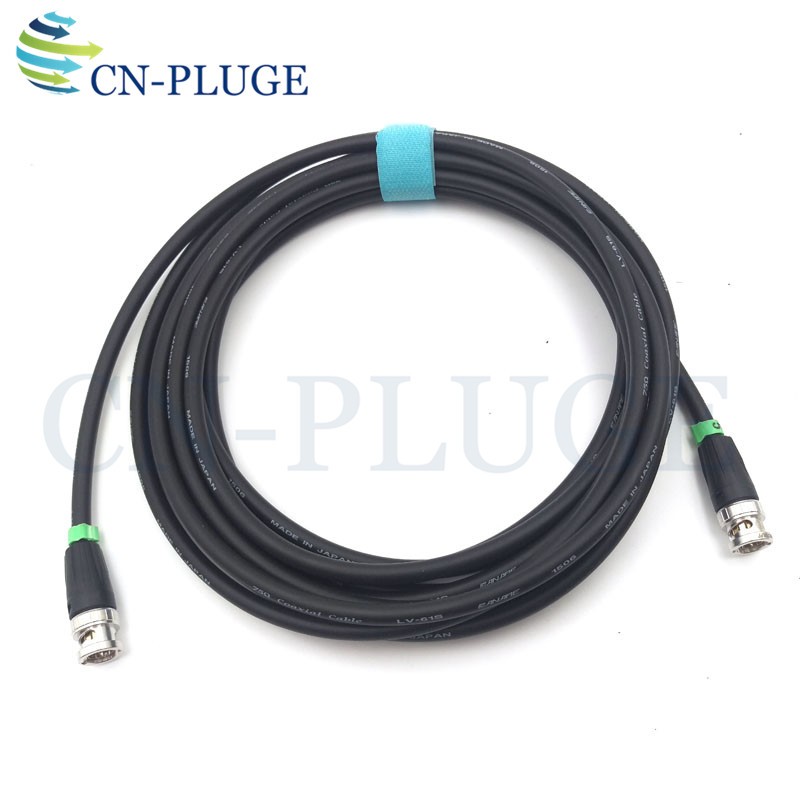 Blue Red Black Green Canare LV-61S 75ohm Camera Video Signal SDI Transfer Line BNC Plug to BNC Plug Camera SDI Cable