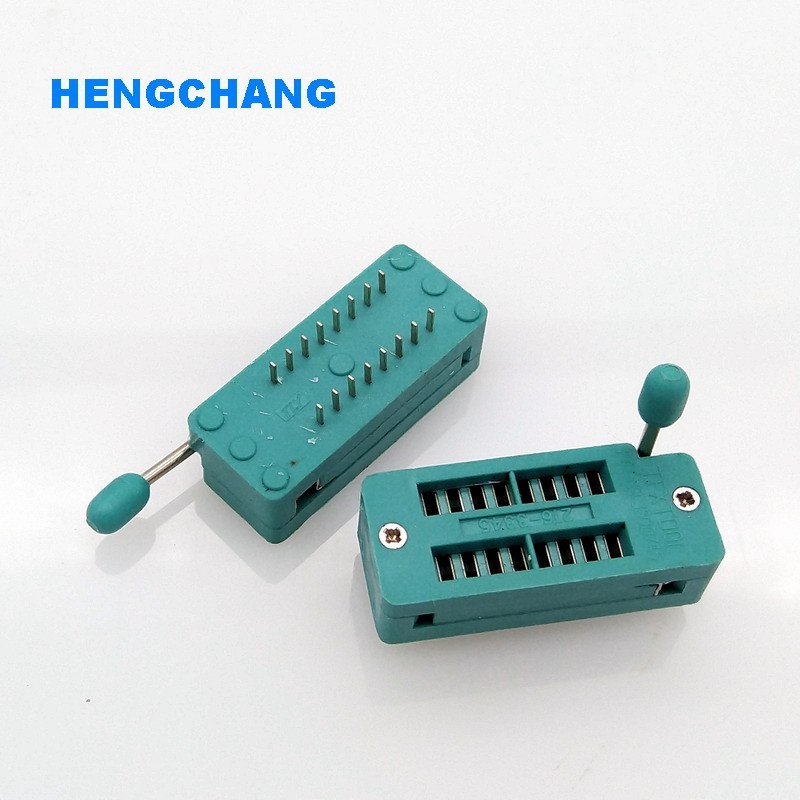 216-3345 16P IC activities seat 16pin test socket 16 lock seat 16 pin IC programmable socket IC socket 10pcs/lot