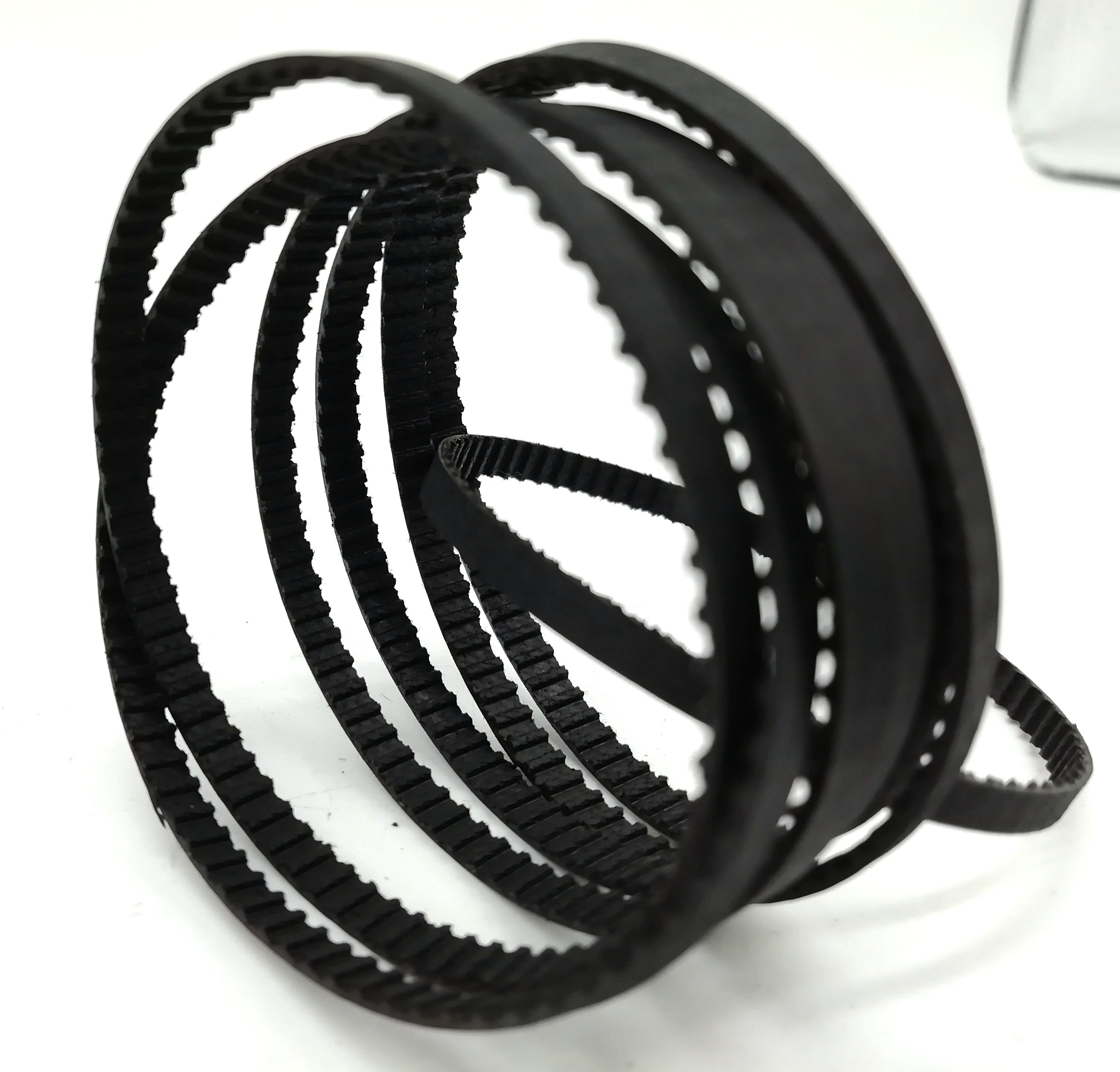 10pcs/lot, MXL timing belt close ring type 3mm width B71MXL 71 teeth