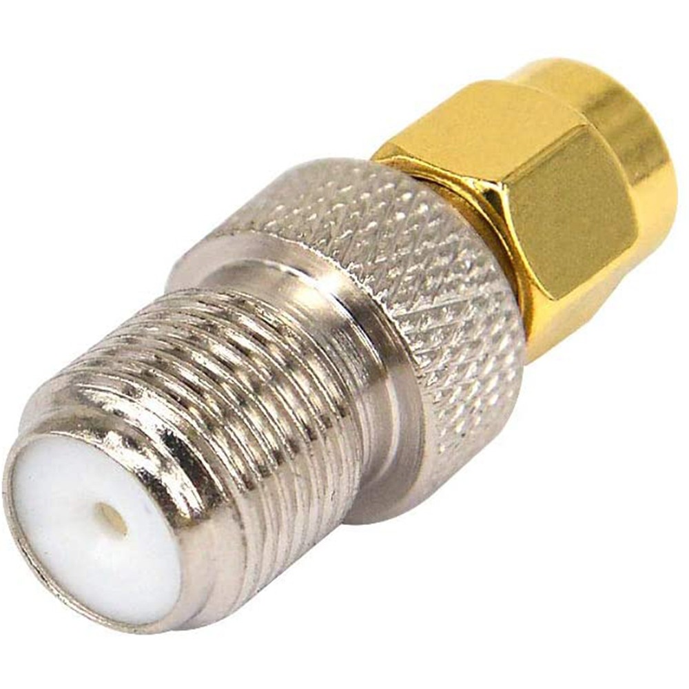 2pcs/1pcs F Type Female to SMA Male Adapter RF Coaxial Coax Antenna Cable F Female to SMA Male Connector